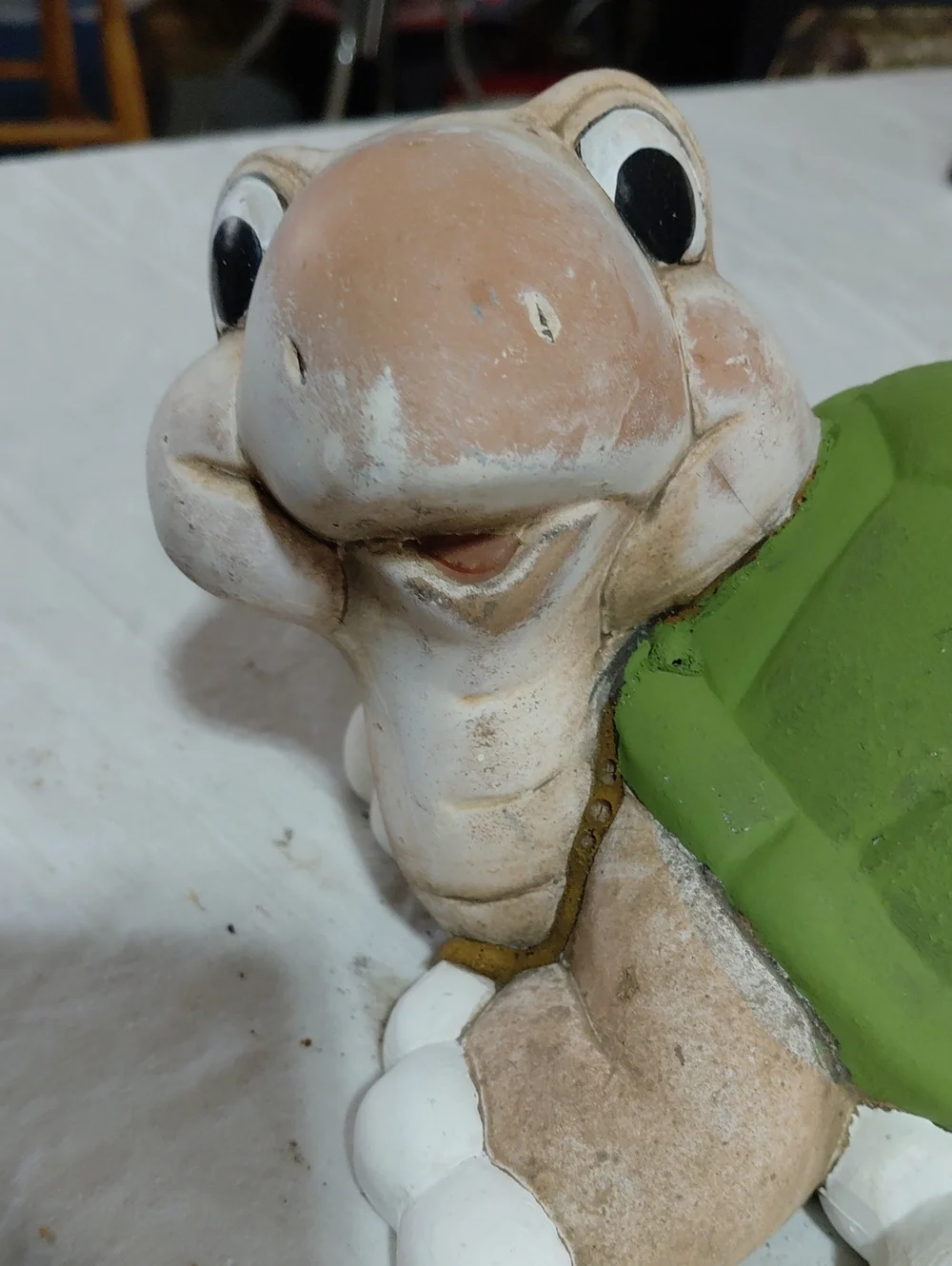 Green Turtle Reptile Ornament - Brand: